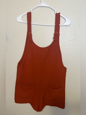 Forever 21 Burnt Orange women’s romper size - M